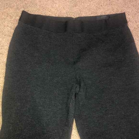 J. Crew Pixie Pant Ponte Knit Seam Stretch Tapered Legging Charcoal Gray 6 - Picture 4 of 9